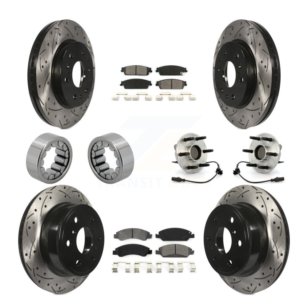Transit Auto KBB-111133 Wheel Bearing and Hub Assembly for 2007-2014 Chevrolet Silverado 1500, GMC Yukon XL 1500, Cadillac Escalade & more - Front and Rear product image