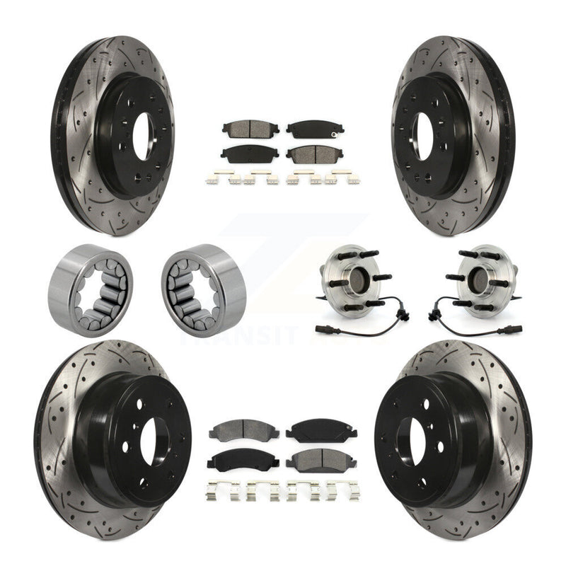 Transit Auto KBB-111133 Wheel Bearing and Hub Assembly for 2007-2014 Chevrolet Silverado 1500, GMC Yukon XL 1500, Cadillac Escalade & more - Front and Rear product image