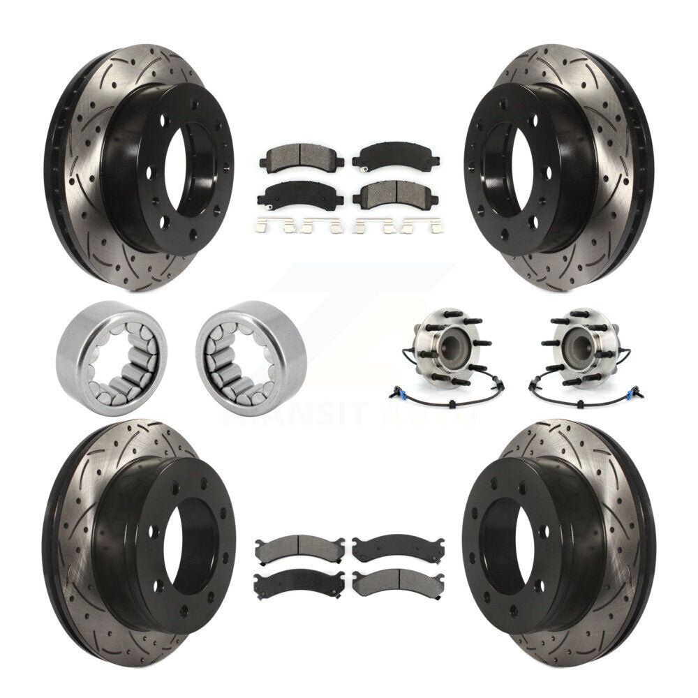 Transit Auto KBB-111152 Wheel Bearing and Hub Assembly for 2007-2016 Chevrolet Express 2500, GMC Savana 2500 - Front and Rear product image