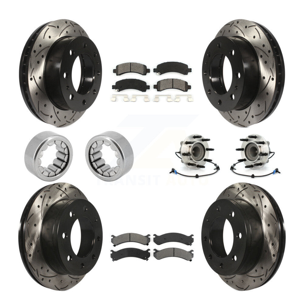 Transit Auto KBB-111153 Wheel Bearing and Hub Assembly for 2007-2010 GMC Savana 2500, Chevrolet Express 2500 - Front and Rear product image