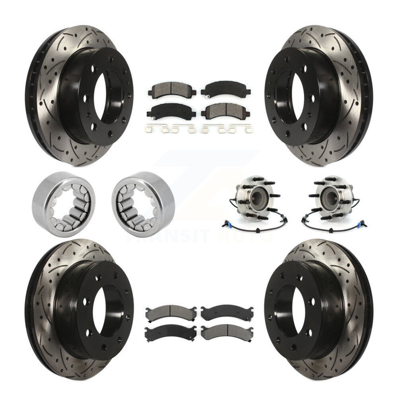 Transit Auto KBB-111154 Wheel Bearing and Hub Assembly for 2011-2016 Chevrolet Express 2500, GMC Savana 2500 - Front and Rear product image