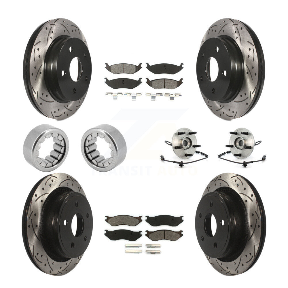 Transit Auto KBB-111157 Wheel Bearing and Hub Assembly for 2005 Dodge Ram 1500 - Front and Rear product image