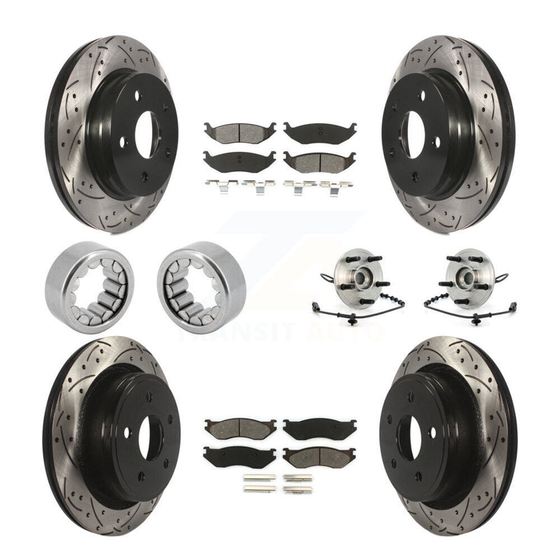 Transit Auto KBB-111157 Wheel Bearing and Hub Assembly for 2005 Dodge Ram 1500 - Front and Rear product image