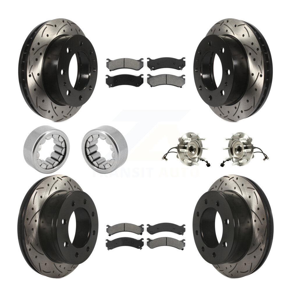 Transit Auto KBB-111158 Wheel Bearing and Hub Assembly for 2001-2007 Chevrolet Silverado 2500 HD Classic, GMC Sierra 2500, Chevrolet Suburban 2500 & more - Front and Rear product image
