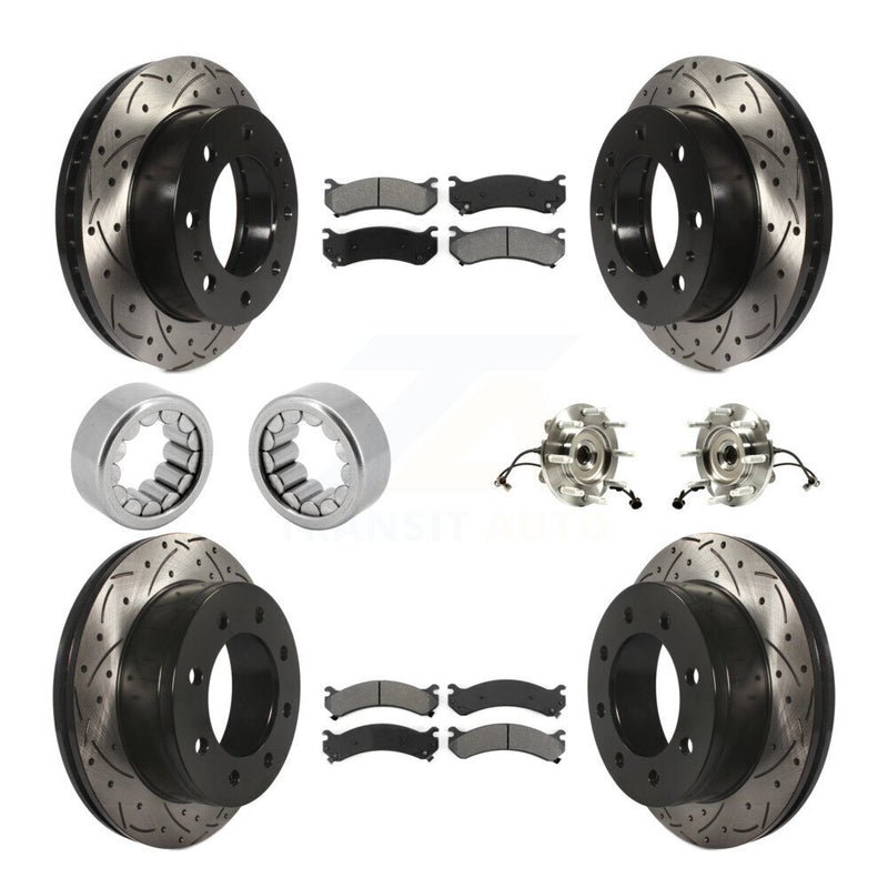 Transit Auto KBB-111158 Wheel Bearing and Hub Assembly for 2001-2007 Chevrolet Silverado 2500 HD Classic, GMC Sierra 2500, Chevrolet Suburban 2500 & more - Front and Rear product image