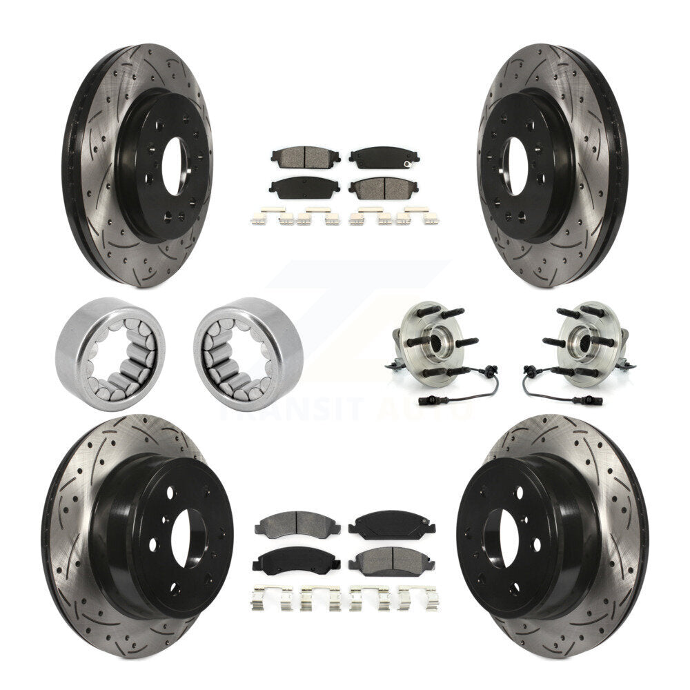 Transit Auto KBB-111160 Wheel Bearing and Hub Assembly for 2007 Chevrolet Silverado 1500, GMC Sierra 1500 - Front and Rear product image