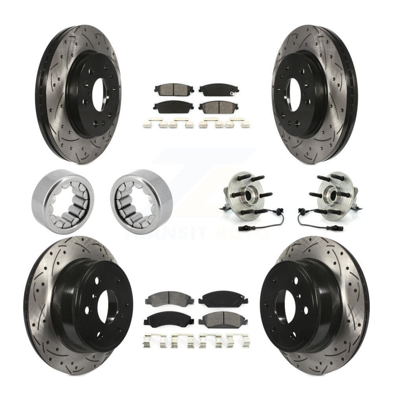 Transit Auto KBB-111160 Wheel Bearing and Hub Assembly for 2007 Chevrolet Silverado 1500, GMC Sierra 1500 - Front and Rear product image
