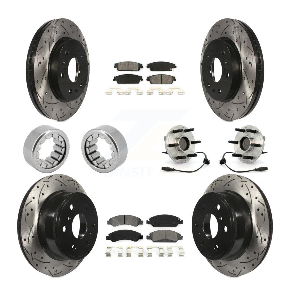Transit Auto KBB-111161 Wheel Bearing and Hub Assembly for 2007 Chevrolet Silverado 1500, GMC Sierra 1500 - Front and Rear product image