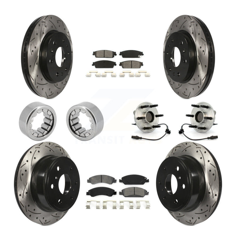 Transit Auto KBB-111161 Wheel Bearing and Hub Assembly for 2007 Chevrolet Silverado 1500, GMC Sierra 1500 - Front and Rear product image