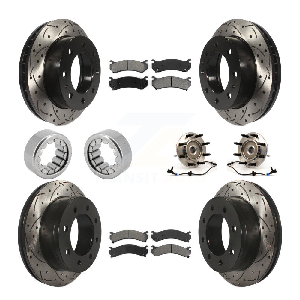 Transit Auto KBB-111162 Wheel Bearing and Hub Assembly for 2007-2013 Chevrolet Suburban 2500, GMC Yukon XL 2500, Chevrolet Silverado 2500 HD - Front and Rear product image