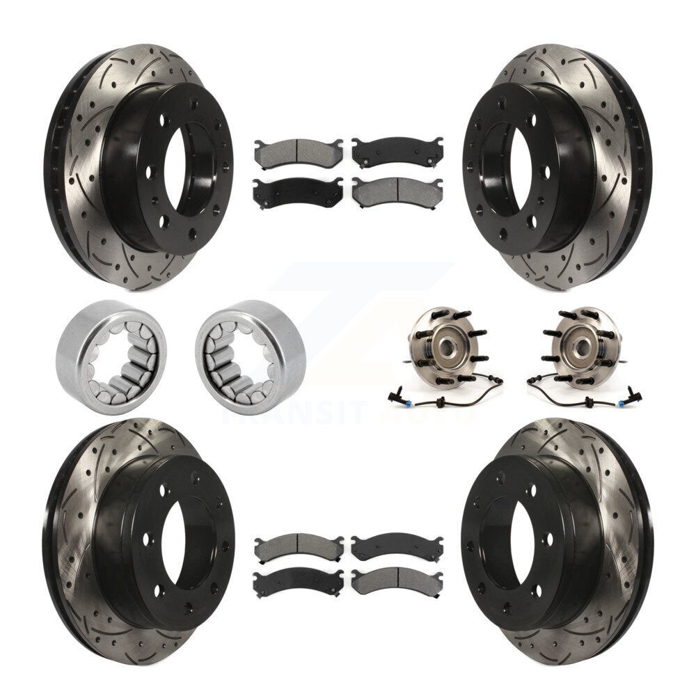 Transit Auto KBB-111163 Wheel Bearing and Hub Assembly for 2007-2009 Hummer H2, Chevrolet Suburban 2500, GMC Yukon XL 2500 - Front and Rear product image