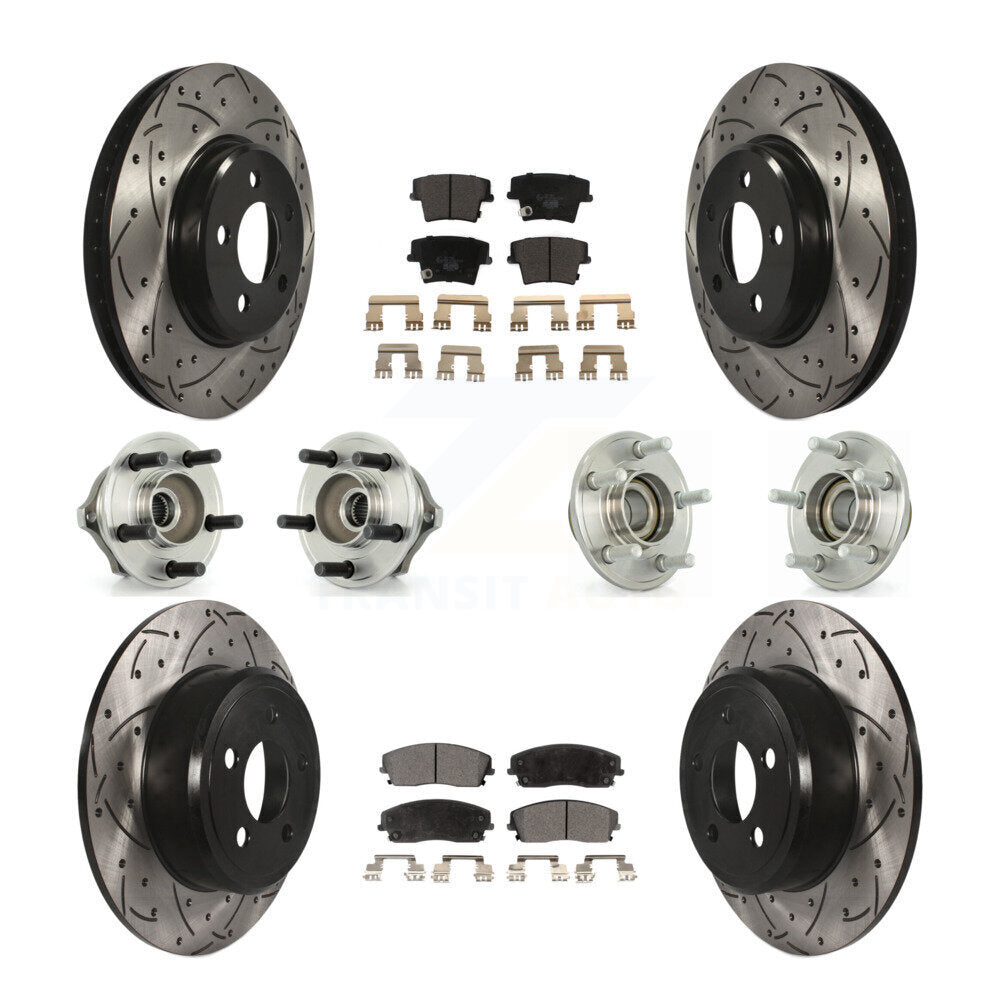 Transit Auto KBB-111185 Wheel Bearing and Hub Assembly for 2005-2009 Chrysler 300, Dodge Charger, Dodge Magnum - Front and Rear product image