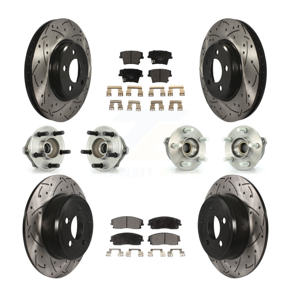 Transit Auto KBB-111188 Wheel Bearing and Hub Assembly for 2007-2009 Dodge Charger, Dodge Magnum - Front and Rear product image