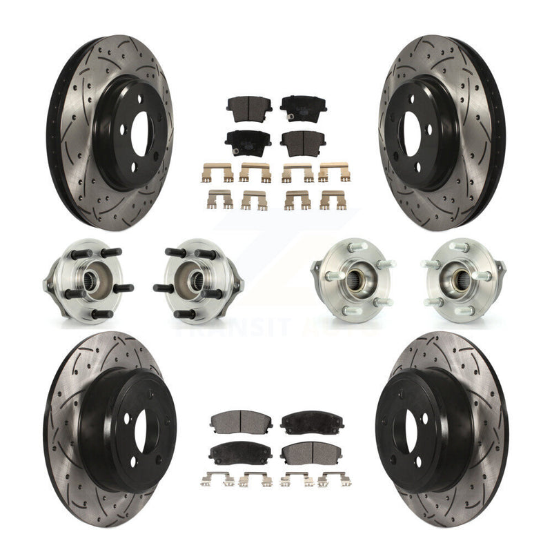 Transit Auto KBB-111188 Wheel Bearing and Hub Assembly for 2007-2009 Dodge Charger, Dodge Magnum - Front and Rear product image