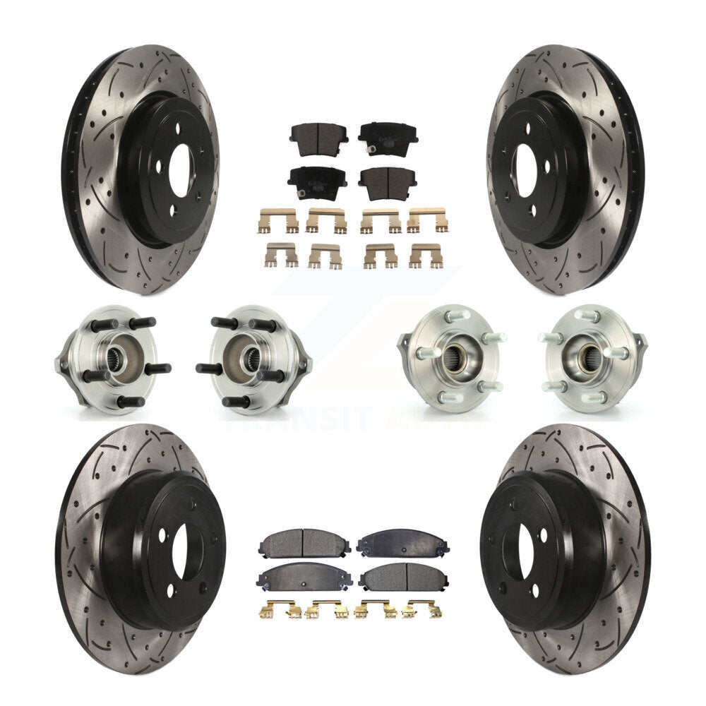 Transit Auto KBB-111189 Wheel Bearing and Hub Assembly for 2005-2006 Chrysler 300 - Front and Rear product image