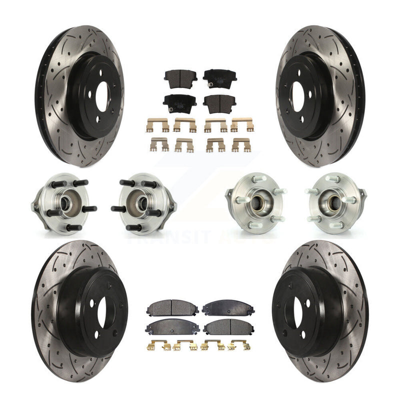 Transit Auto KBB-111189 Wheel Bearing and Hub Assembly for 2005-2006 Chrysler 300 - Front and Rear product image