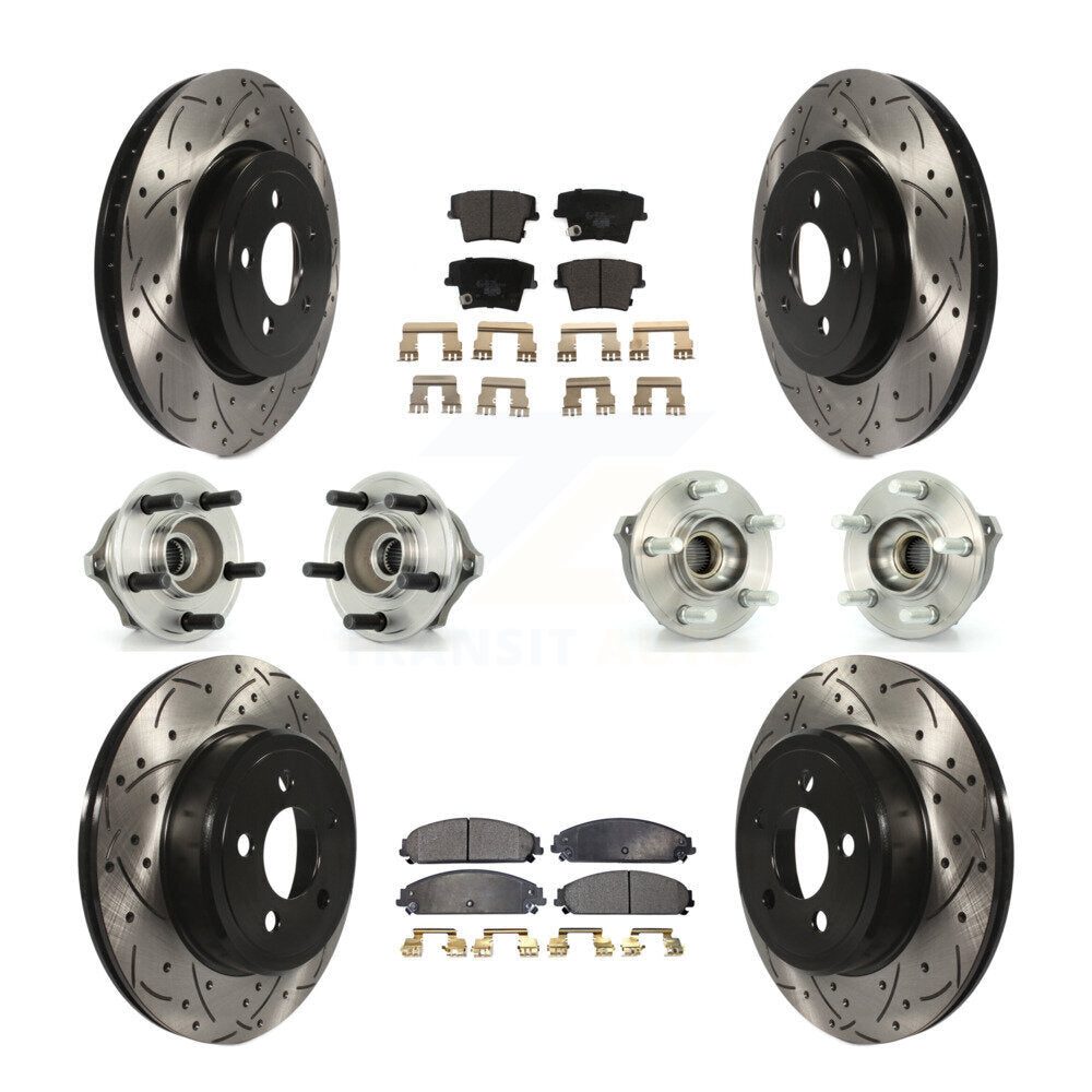 Transit Auto KBB-111190 Wheel Bearing and Hub Assembly for 2005-2009 Chrysler 300, Dodge Charger, Dodge Magnum - Front and Rear product image