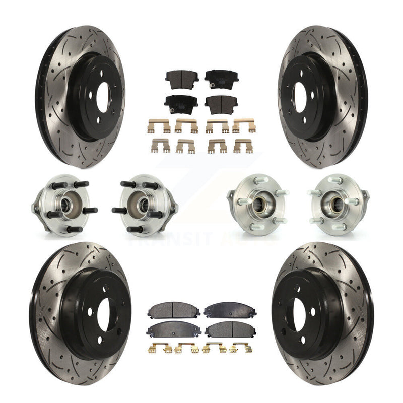 Transit Auto KBB-111190 Wheel Bearing and Hub Assembly for 2005-2009 Chrysler 300, Dodge Charger, Dodge Magnum - Front and Rear product image