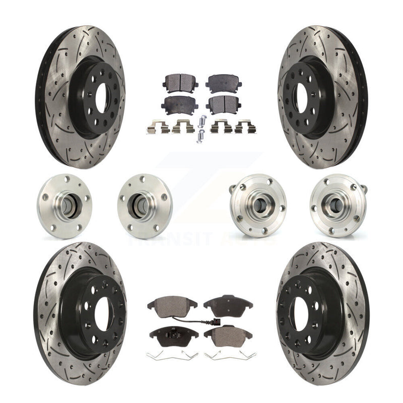 Transit Auto KBB-111192 Wheel Bearing and Hub Assembly for 2009-2017 Volkswagen CC, Volkswagen Passat - Front and Rear product image