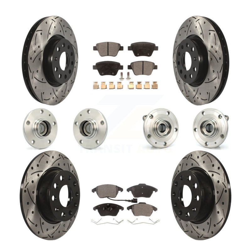 Transit Auto KBB-111193 Wheel Bearing and Hub Assembly for 2011-2015 Volkswagen Beetle, Volkswagen GTI - Front and Rear product image