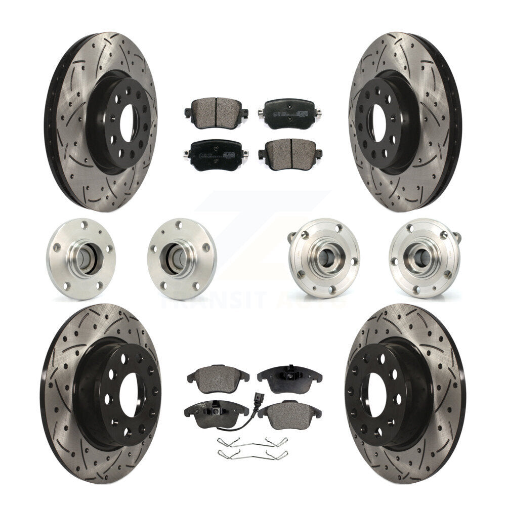 Transit Auto KBB-111198 Wheel Bearing and Hub Assembly for 2015-2020 Volkswagen Passat - Front and Rear product image