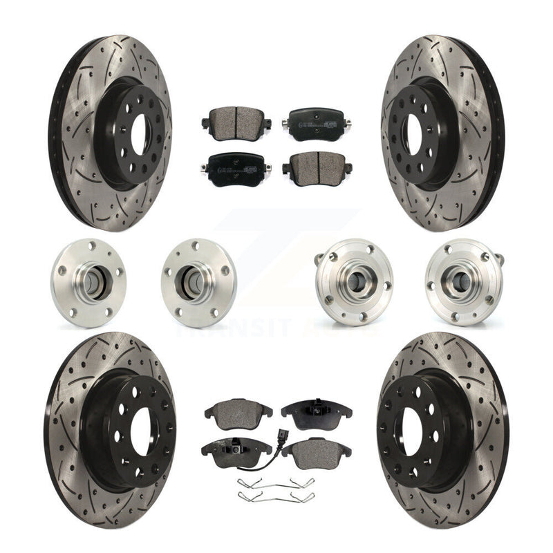 Transit Auto KBB-111198 Wheel Bearing and Hub Assembly for 2015-2020 Volkswagen Passat - Front and Rear product image