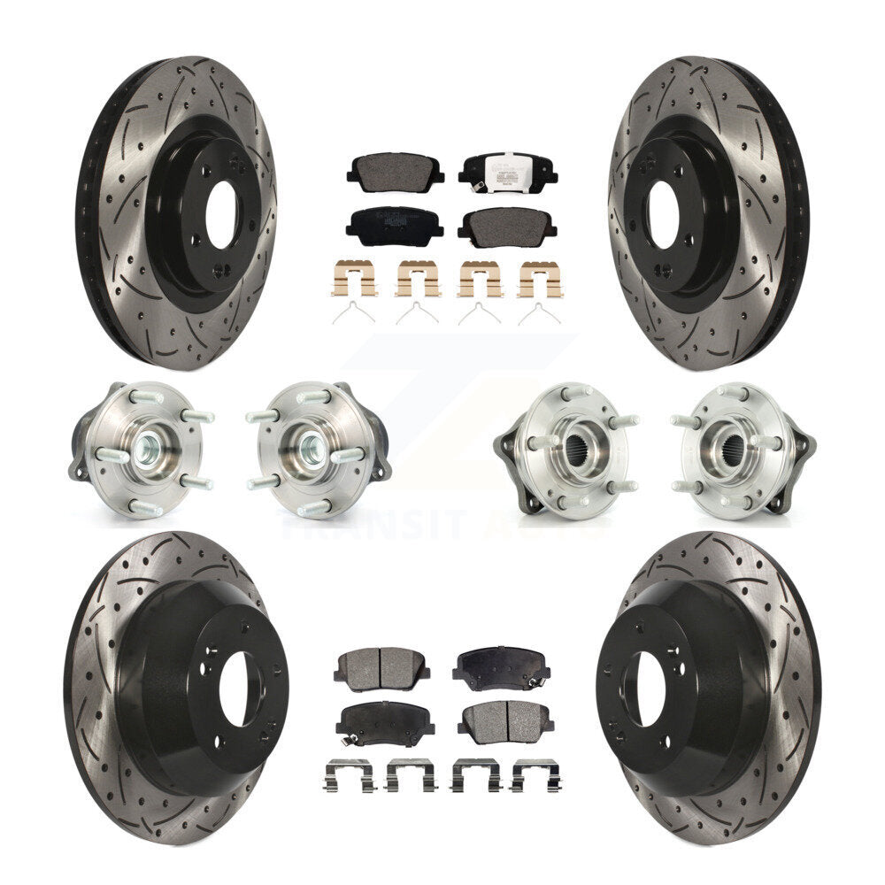 Transit Auto KBB-111207 Wheel Bearing and Hub Assembly for 2014-2015 Kia Sorento - Front and Rear product image
