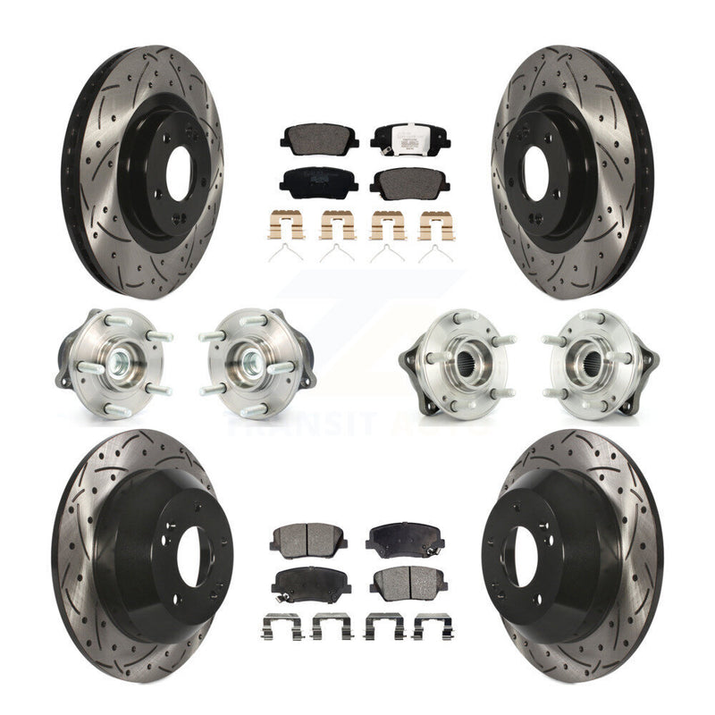 Transit Auto KBB-111207 Wheel Bearing and Hub Assembly for 2014-2015 Kia Sorento - Front and Rear product image