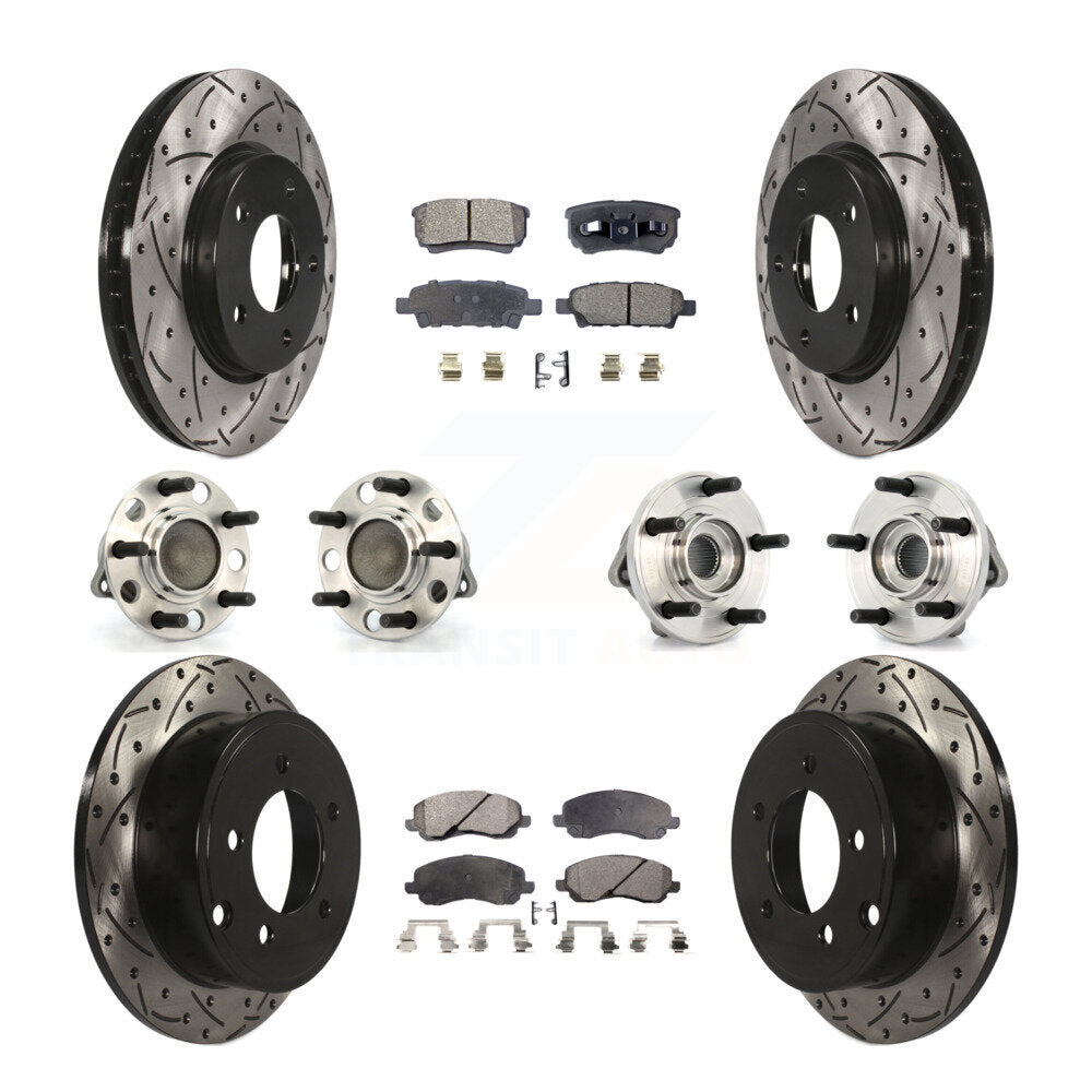 Transit Auto KBB-111212 Wheel Bearing and Hub Assembly for 2009 Dodge Caliber - Front and Rear product image