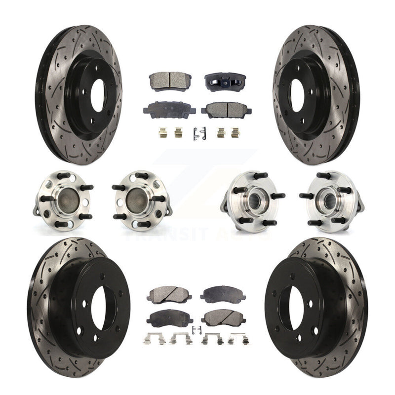 Transit Auto KBB-111213 Wheel Bearing and Hub Assembly for 2007-2011 Chrysler 200, Dodge Avenger, Chrysler Sebring & more - Front and Rear product image