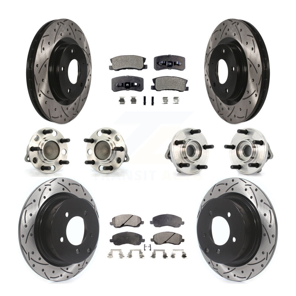Transit Auto KBB-111214 Wheel Bearing and Hub Assembly for 2007-2011 Chrysler 200, Dodge Avenger, Chrysler Sebring - Front and Rear product image