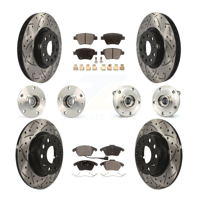 Transit Auto KBB-111216 Wheel Bearing and Hub Assembly for 2011-2014 Volkswagen GTI - Front and Rear product image