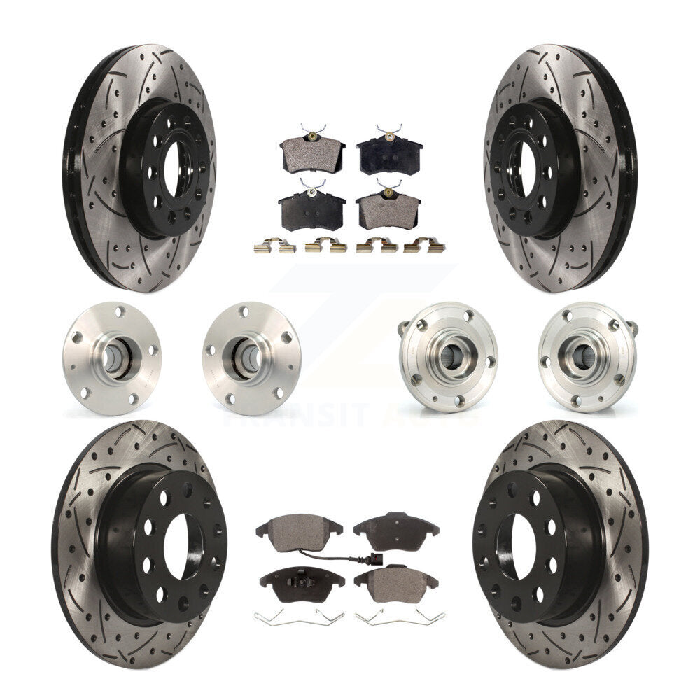 Transit Auto KBB-111220 Wheel Bearing and Hub Assembly for 2013-2014 Volkswagen Beetle - Front and Rear product image