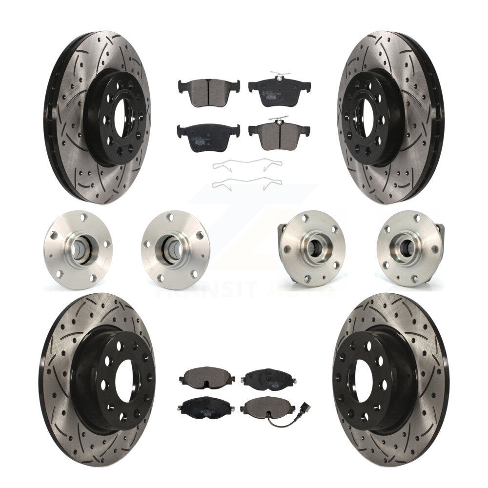 Transit Auto KBB-111225 Wheel Bearing and Hub Assembly for 2015-2019 Volkswagen e-Golf - Front and Rear product image