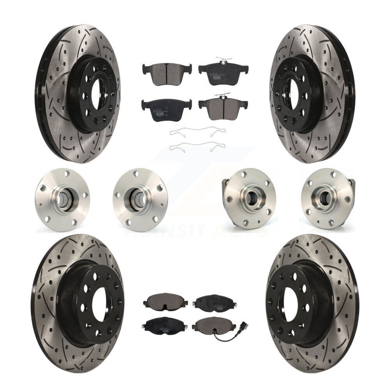 Transit Auto KBB-111225 Wheel Bearing and Hub Assembly for 2015-2019 Volkswagen e-Golf - Front and Rear product image