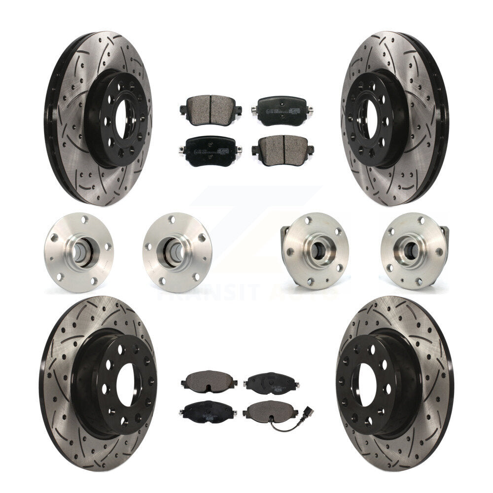 Transit Auto KBB-111226 Wheel Bearing and Hub Assembly for 2016-2020 Volkswagen Golf, Volkswagen Golf SportWagen - Front and Rear product image