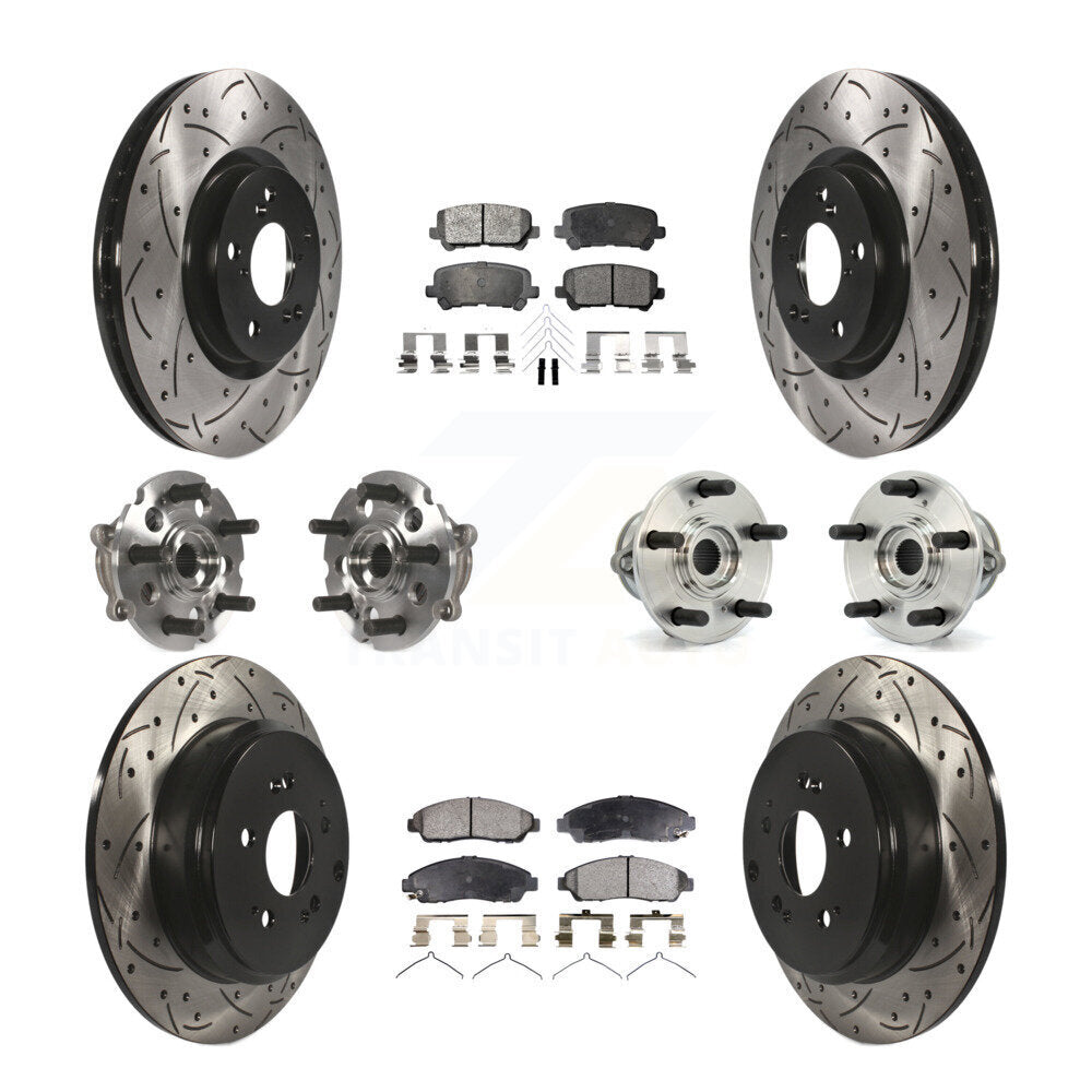 Transit Auto KBB-111227 Wheel Bearing and Hub Assembly for 2007-2015 Acura ZDX, Honda Pilot, Acura MDX - Front and Rear product image