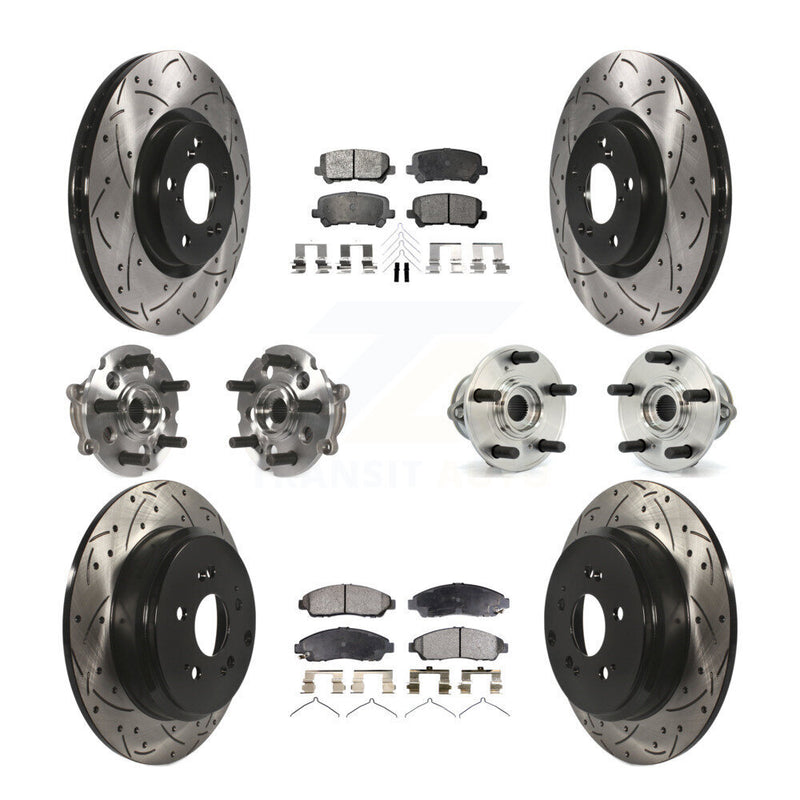 Transit Auto KBB-111227 Wheel Bearing and Hub Assembly for 2007-2015 Acura ZDX, Honda Pilot, Acura MDX - Front and Rear product image