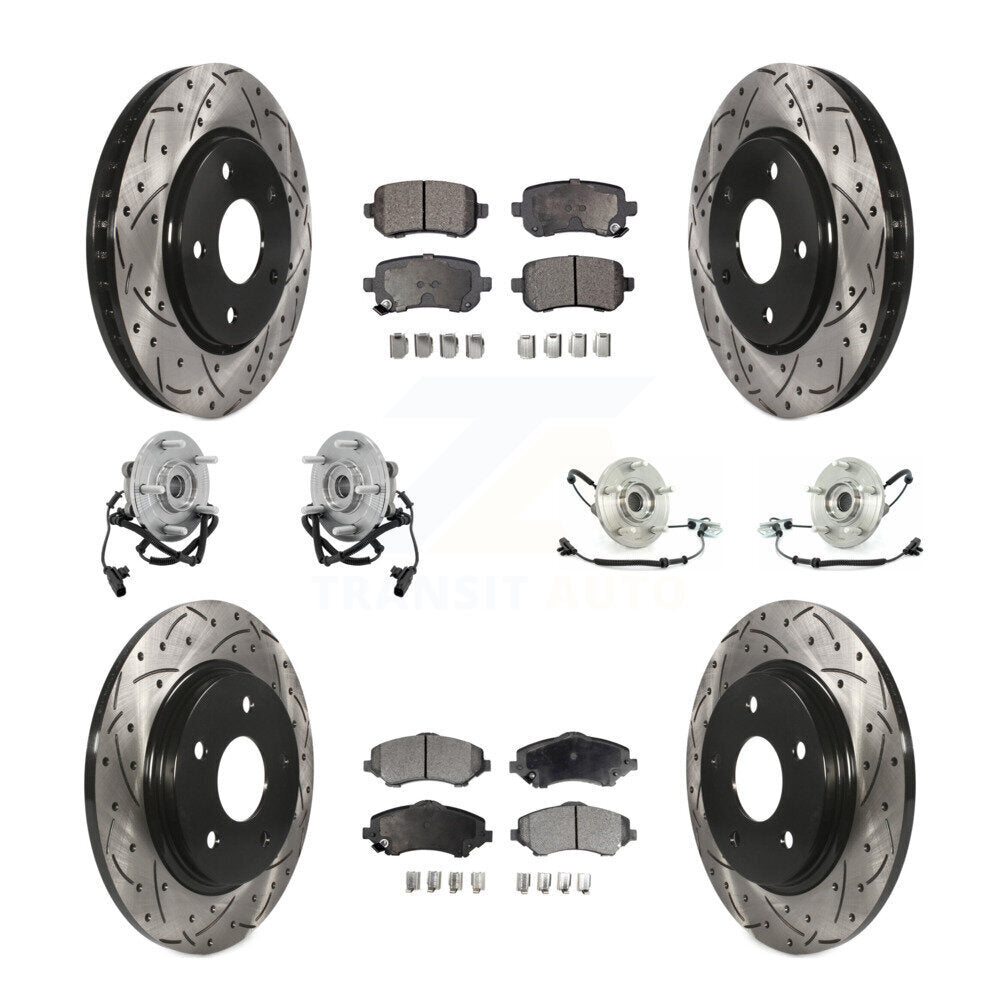 Transit Auto KBB-111228 Wheel Bearing and Hub Assembly for 2008-2011 Volkswagen Routan, Chrysler Town & Country, Dodge Grand Caravan - Front and Rear product image