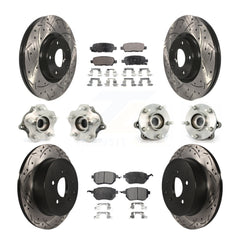 Transit Auto KBB-111229 Wheel Bearing and Hub Assembly for 2005-2007 Nissan Murano - Front and Rear product image