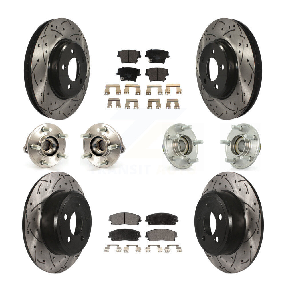 Transit Auto KBB-111230 Wheel Bearing and Hub Assembly for 2009-2014 Chrysler 300, Dodge Charger, Dodge Challenger - Front and Rear product image