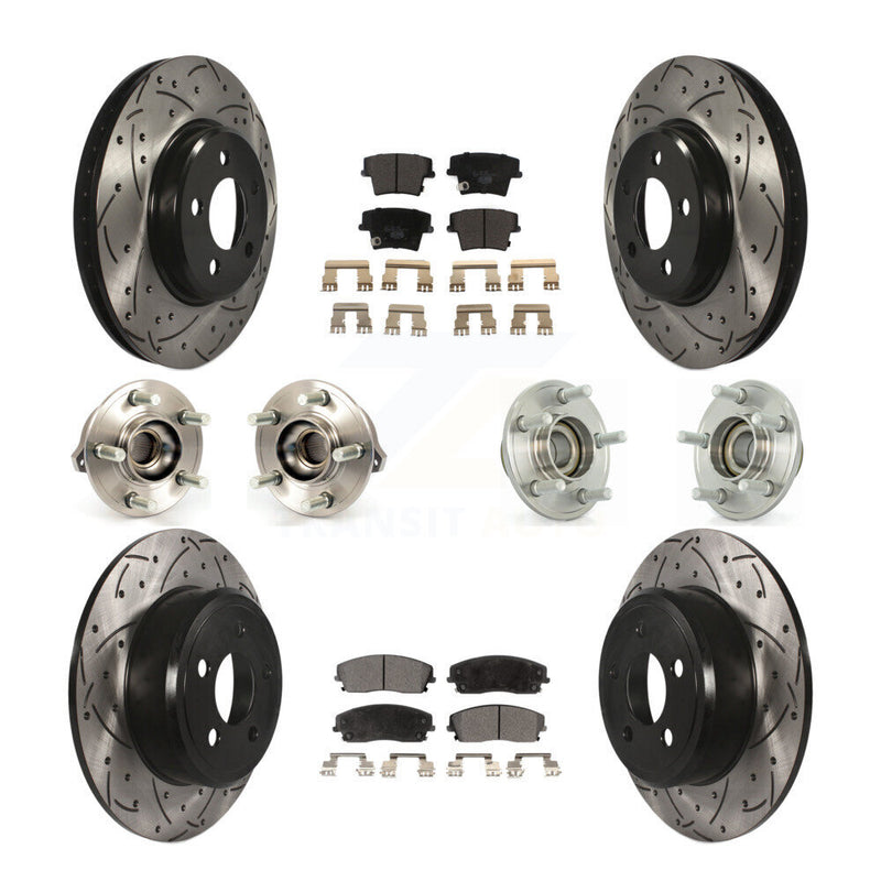 Transit Auto KBB-111230 Wheel Bearing and Hub Assembly for 2009-2014 Chrysler 300, Dodge Charger, Dodge Challenger - Front and Rear product image
