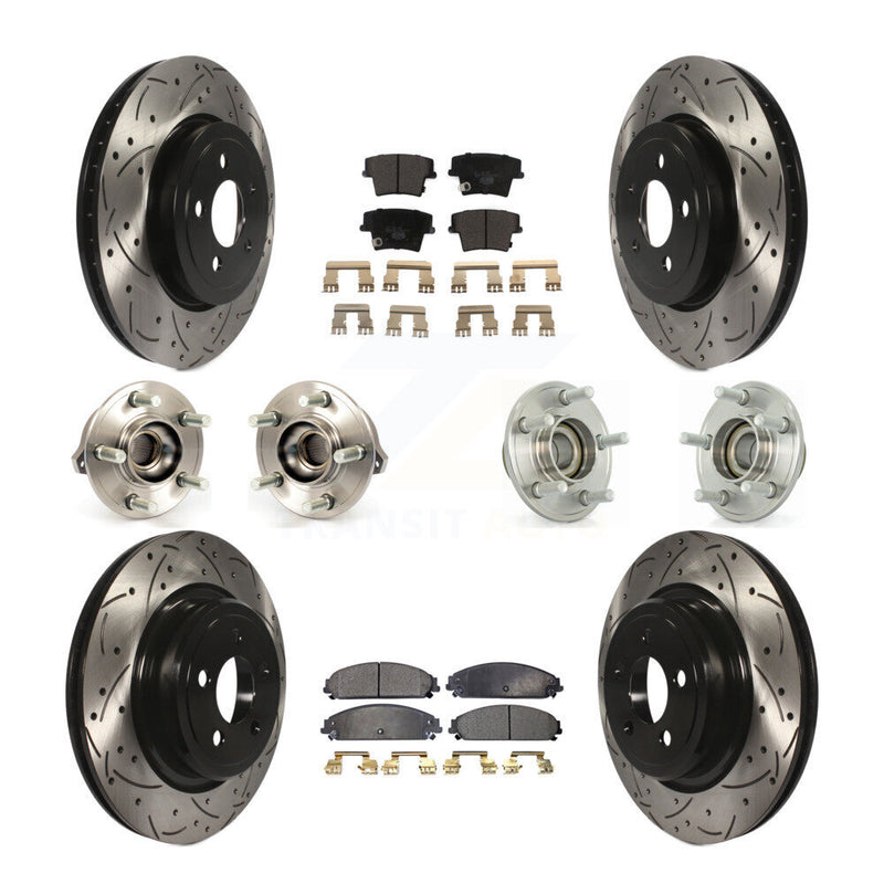 Transit Auto KBB-111232 Wheel Bearing and Hub Assembly for 2010-2011 Dodge Charger - Front and Rear product image