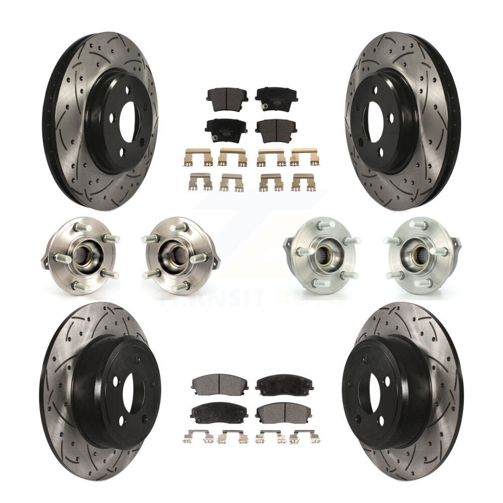 Transit Auto KBB-111233 Wheel Bearing and Hub Assembly for 2009-2010 Chrysler 300, Dodge Charger - Front and Rear product image