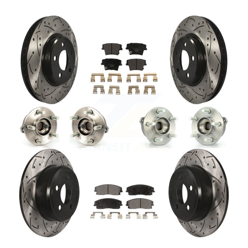 Transit Auto KBB-111233 Wheel Bearing and Hub Assembly for 2009-2010 Chrysler 300, Dodge Charger - Front and Rear product image