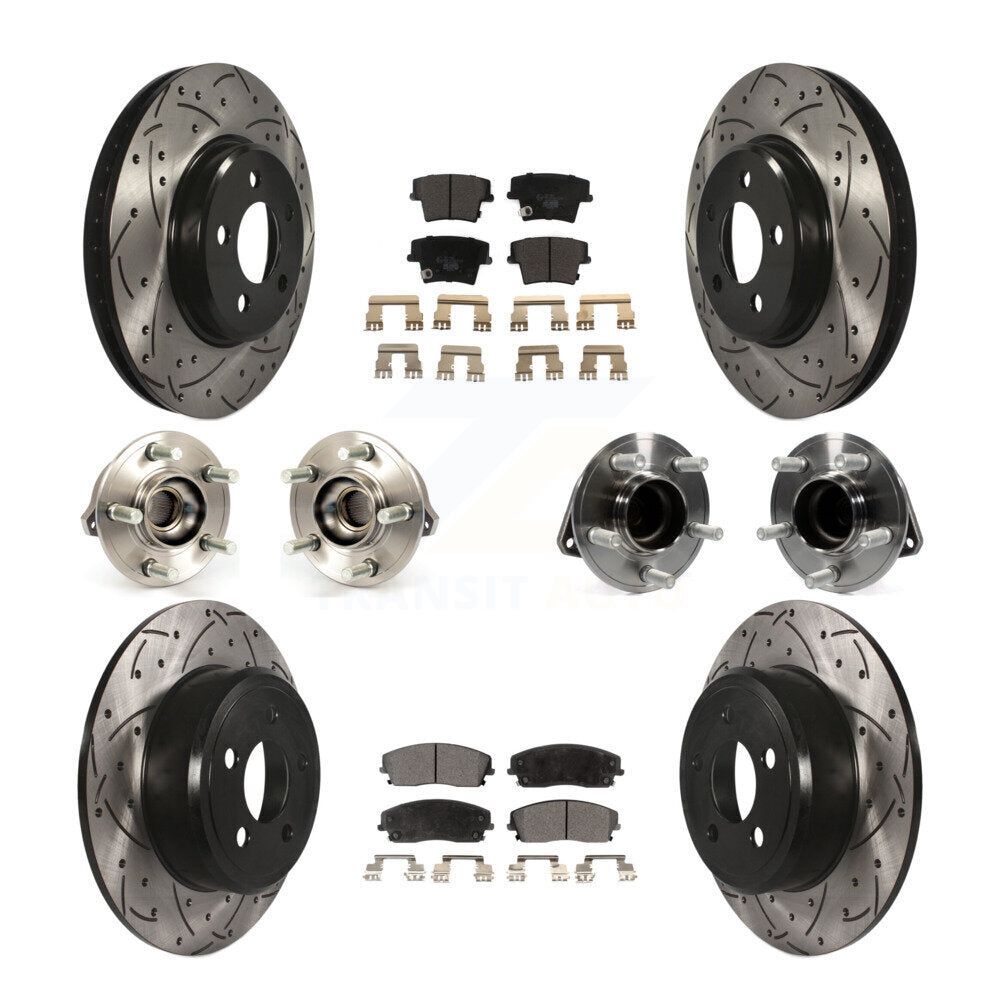 Transit Auto KBB-111236 Wheel Bearing and Hub Assembly for 2012-2014 Chrysler 300, Dodge Charger - Front and Rear product image