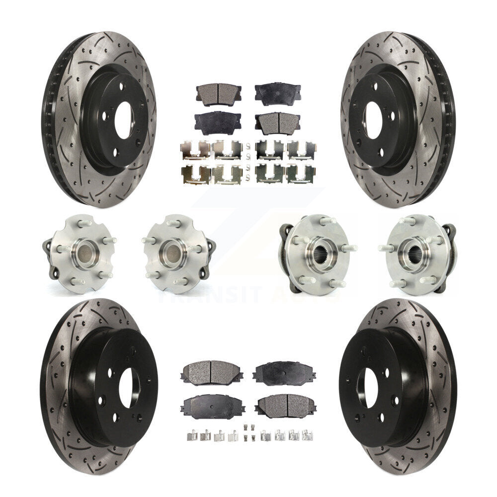 Transit Auto KBB-111241 Wheel Bearing and Hub Assembly for 2006-2018 Toyota RAV4 - Front and Rear product image