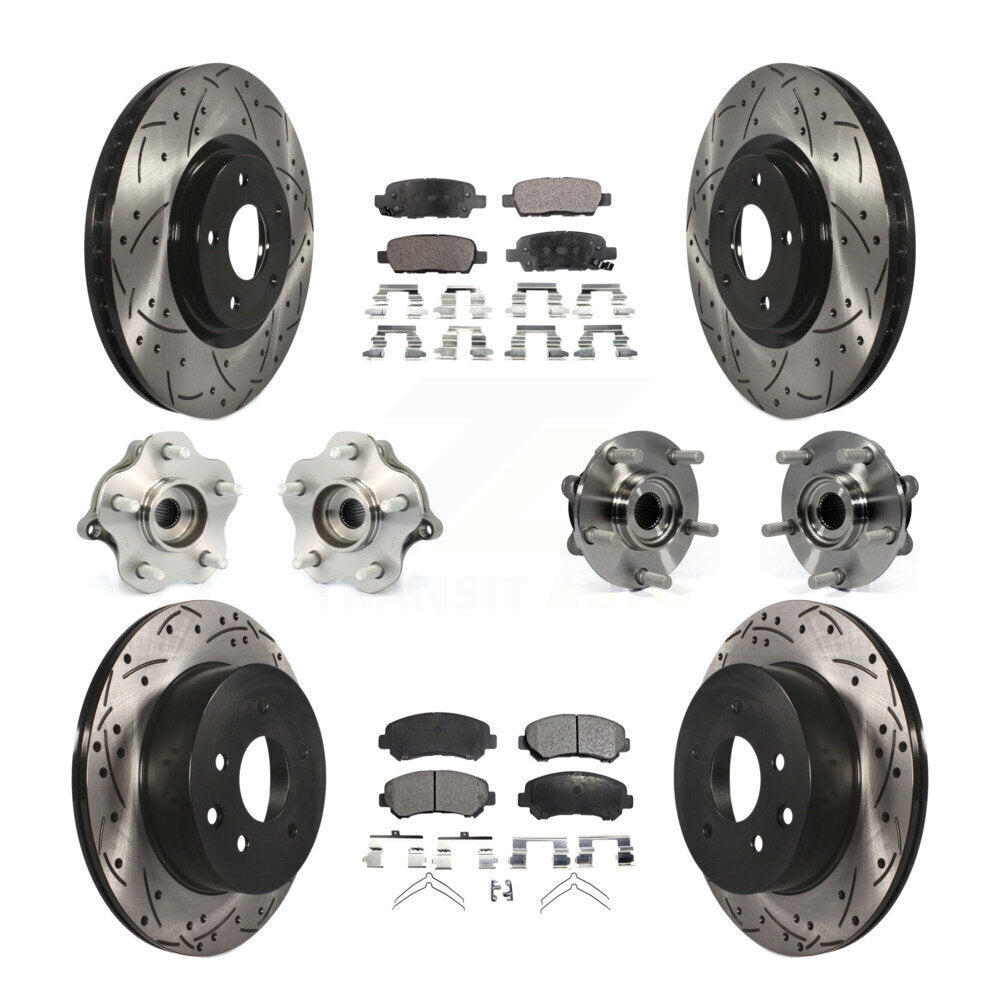 Transit Auto KBB-111244 Wheel Bearing and Hub Assembly for 2014 Nissan Juke - Front and Rear product image