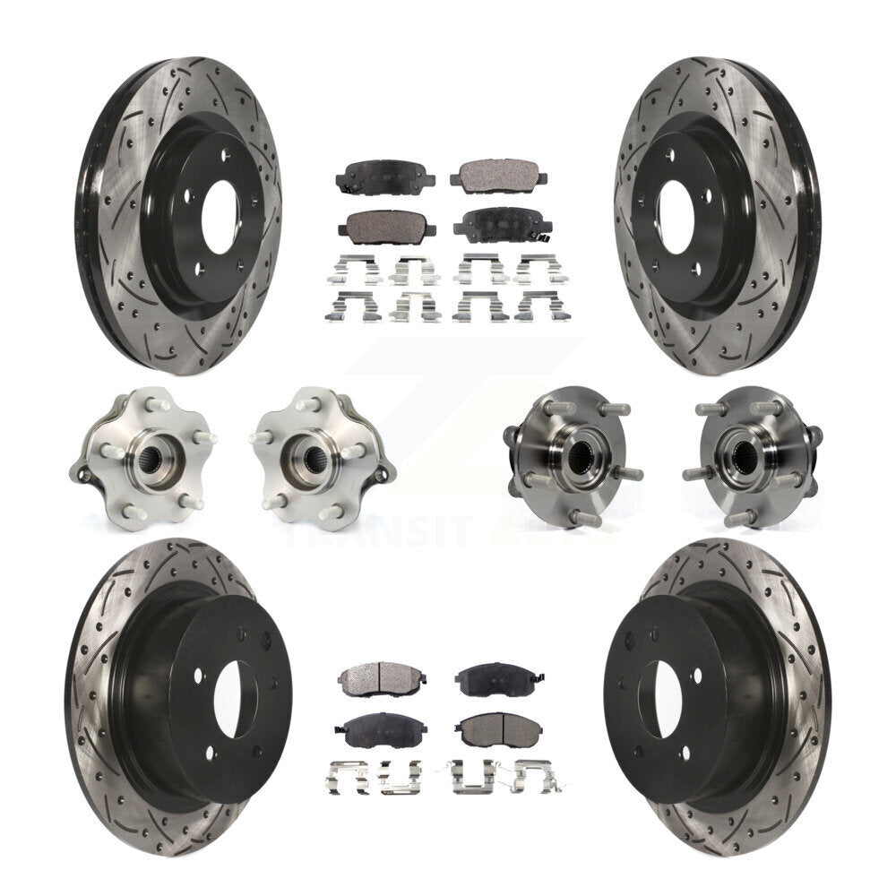 Transit Auto KBB-111245 Wheel Bearing and Hub Assembly for 2011-2014 Nissan Juke - Front and Rear product image