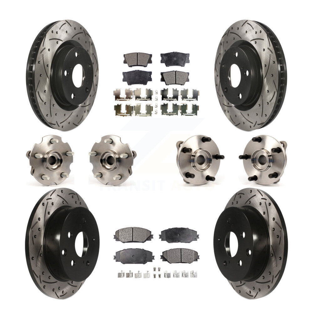 Transit Auto KBB-111246 Wheel Bearing and Hub Assembly for 2006-2012 Toyota RAV4 - Front and Rear product image